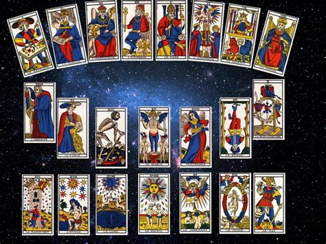 Le Tirage du Tarot de Marseille à 4 ou 5 Cartes